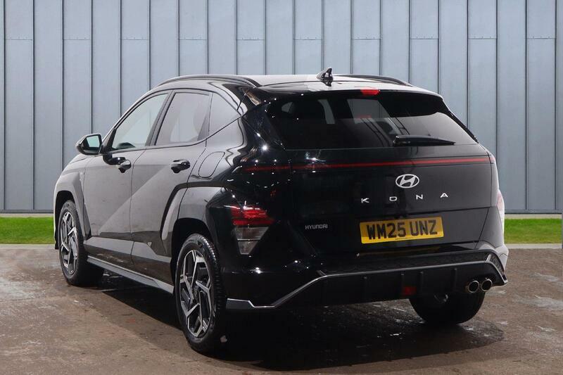 Hyundai Kona 1.6 T-gdi N Line Dct Euro 6 Ss Black #4