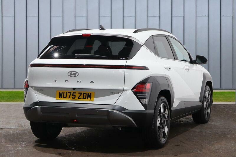 Hyundai Kona 1.6 H-gdi Ultimate Dct Euro 6 Ss White #5