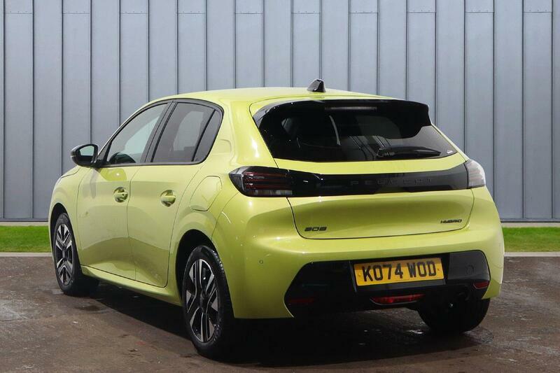 Peugeot 208 1.2 Hybrid Allure E-dsc6 Euro 6 Ss Yellow #3
