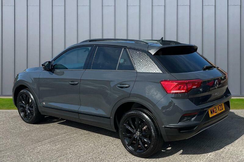 Volkswagen T-Roc 1.5 Tsi Evo Black Edition Dsg Euro 6 Ss MM21VZO Grey #3