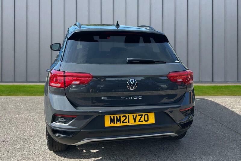 Volkswagen T-Roc 1.5 Tsi Evo Black Edition Dsg Euro 6 Ss MM21VZO Grey #5