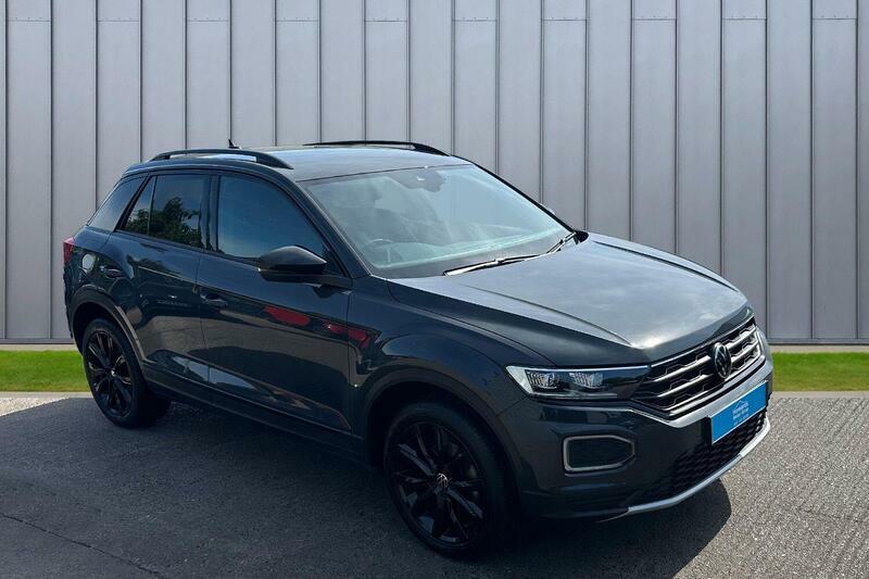 Volkswagen T-Roc 1.5 Tsi Evo Black Edition Dsg Euro 6 Ss Grey
