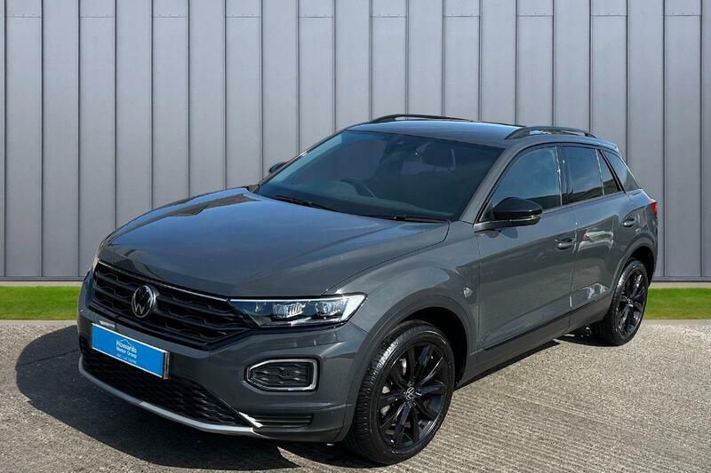 Volkswagen T-Roc 1.5 Tsi Evo Black Edition Dsg Euro 6 Ss MM21VZO Grey #6