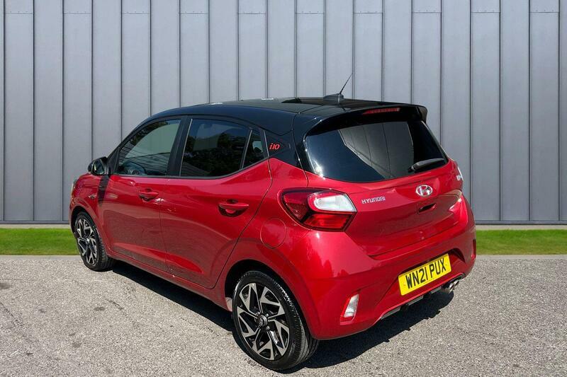 Hyundai I10 1.0 T-gdi N Line Euro 6 Ss WN21PUX Red #5