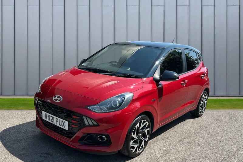 Hyundai I10 1.0 T-gdi N Line Euro 6 Ss WN21PUX Red #4