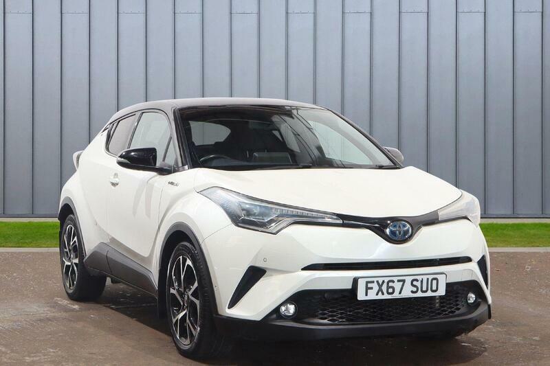 Toyota C-Hr 1.8 Vvt-h Dynamic Cvt Euro 6 Ss White
