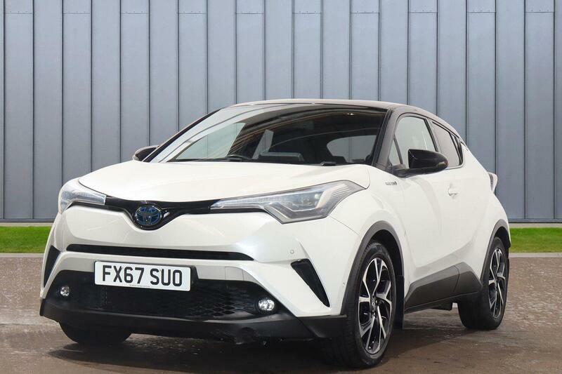 Toyota C-Hr 1.8 Vvt-h Dynamic Cvt Euro 6 Ss FX67SUO White #4