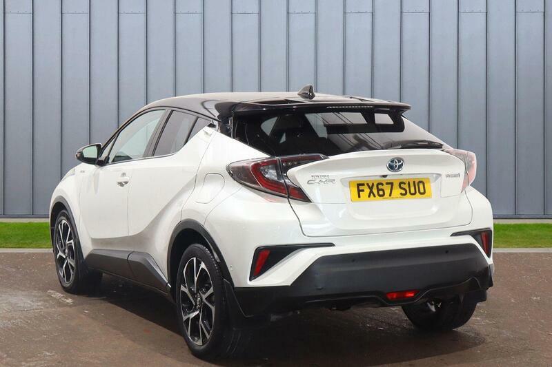 Toyota C-Hr 1.8 Vvt-h Dynamic Cvt Euro 6 Ss FX67SUO White #5