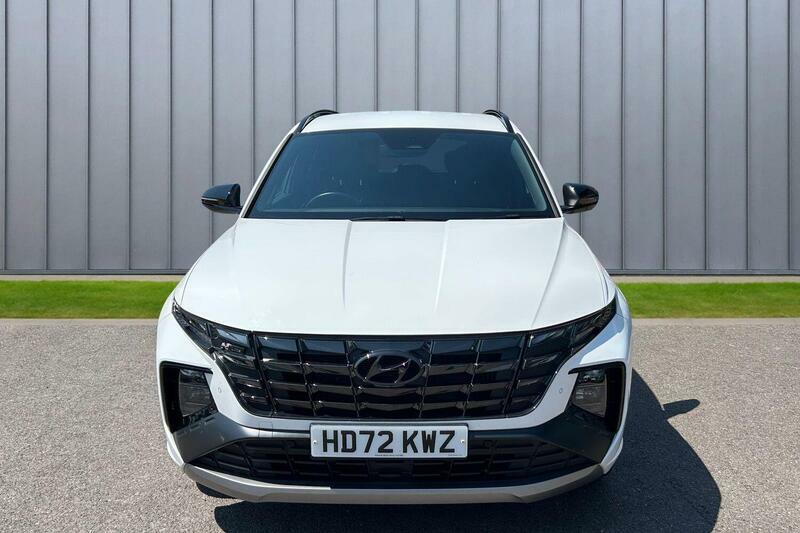 Hyundai Tucson 1.6 H T-gdi N Line Euro 6 Ss White #3