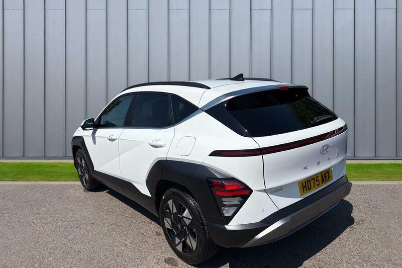 Hyundai Kona 1.6 H-gdi Ultimate Dct Euro 6 Ss HD75AKX White #3