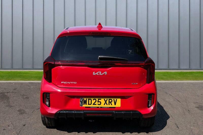 Kia Picanto 1.0 Gt-line Amt Euro 6 Ss Red #6