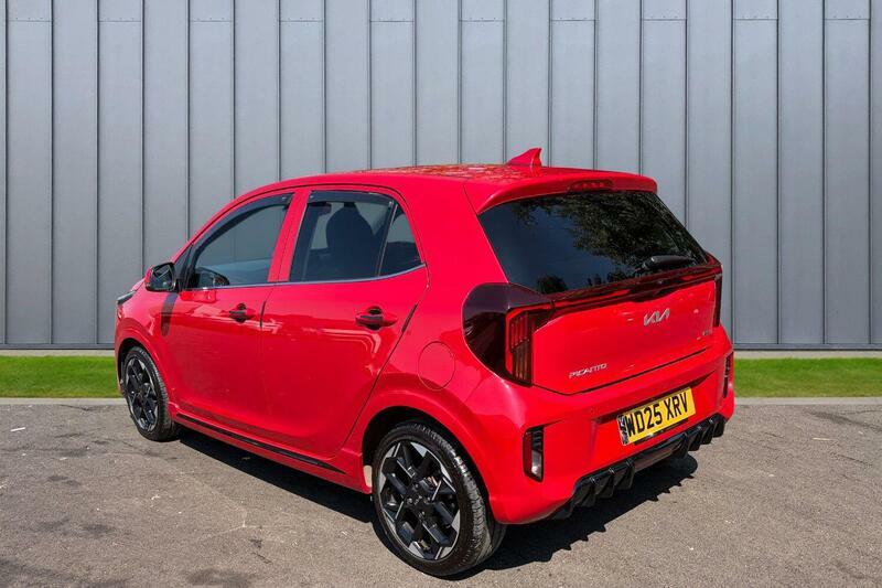 Kia Picanto 1.0 Gt-line Amt Euro 6 Ss Red #5