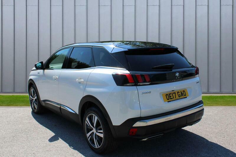 Peugeot 3008 1.2 Puretech Gt Line Eat Euro 6 Ss White #5