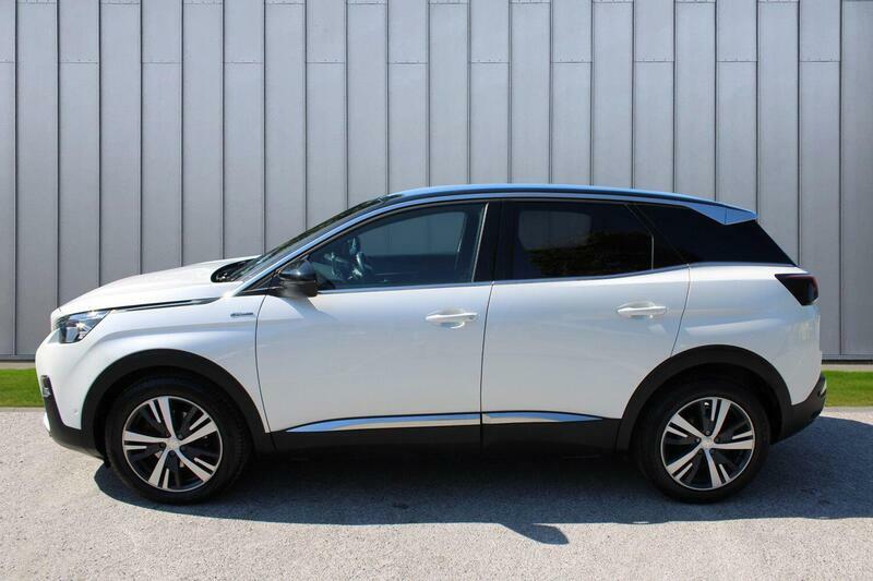 Peugeot 3008 1.2 Puretech Gt Line Eat Euro 6 Ss White #6