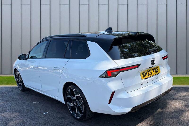 Vauxhall Astra 1.2 Turbo Ultimate Sports Tourer Euro 6 Ss WM25YWF White #5