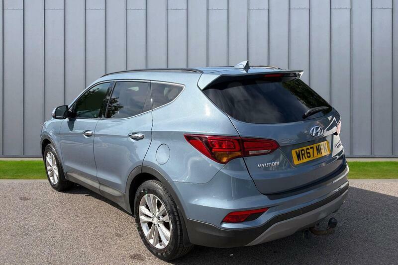 Hyundai Santa Fe 2.2 Crdi Blue Drive Premium 4Wd Euro 6 Ss Blue #3