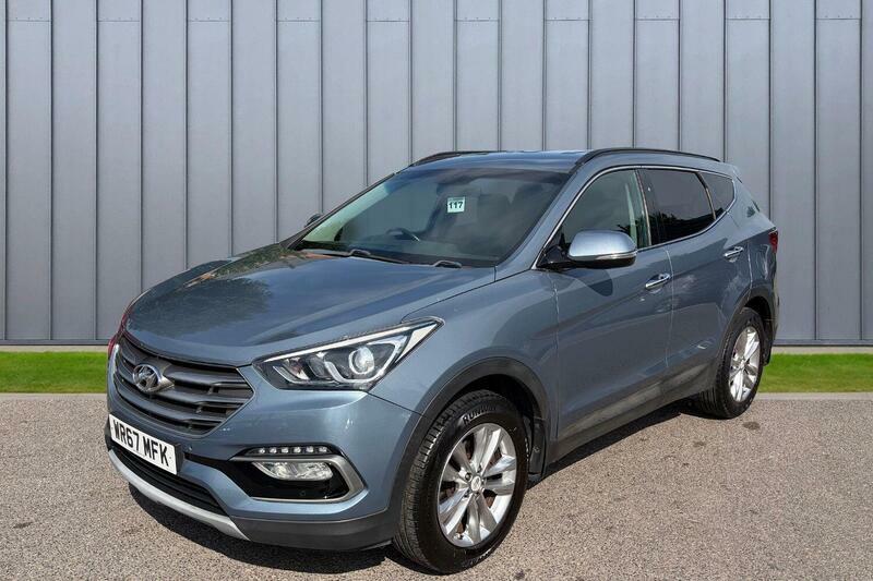 Hyundai Santa Fe 2.2 Crdi Blue Drive Premium 4Wd Euro 6 Ss Blue #6