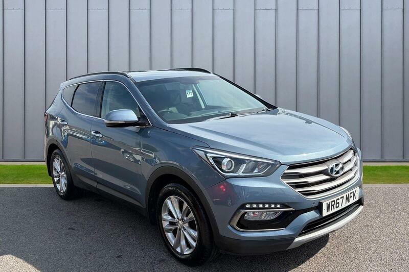 Hyundai Santa Fe 2.2 Crdi Blue Drive Premium 4Wd Euro 6 Ss Blue