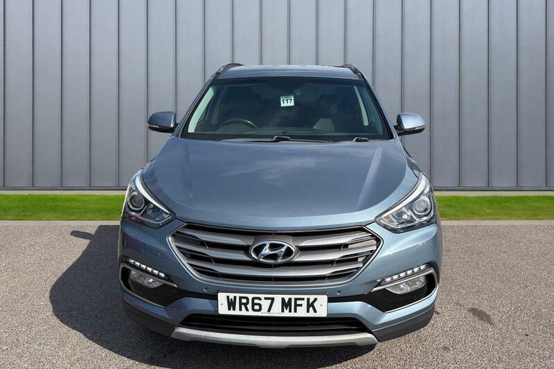 Hyundai Santa Fe 2.2 Crdi Blue Drive Premium 4Wd Euro 6 Ss Blue #4