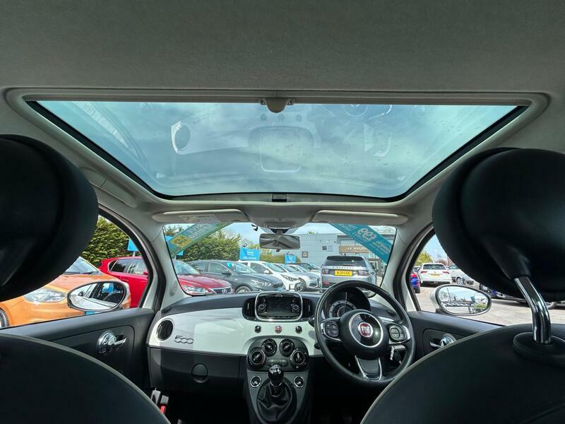 Fiat 500 Pop White #9