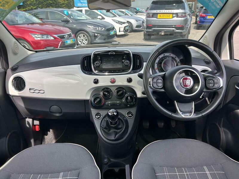 Fiat 500 1.2 Lounge Euro 6 Ss White #2