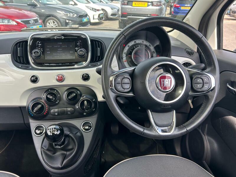 Fiat 500 Pop White #10