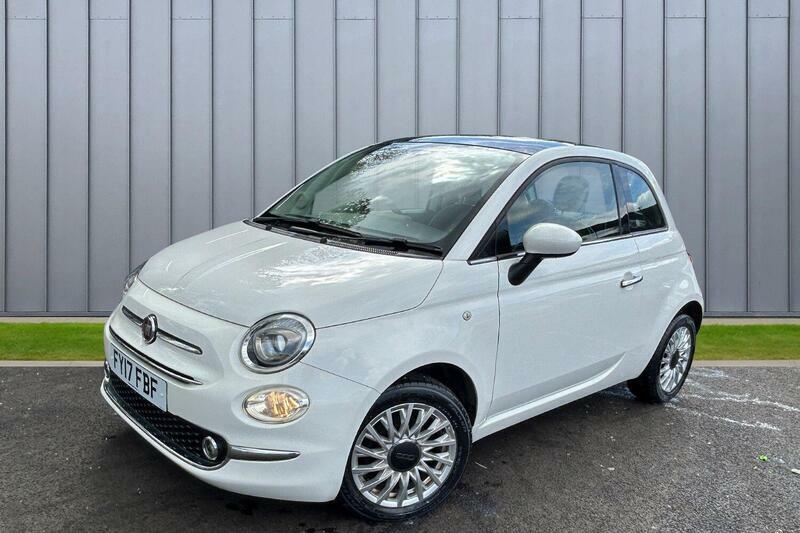 Fiat 500 1.2 Lounge Euro 6 Ss White #6