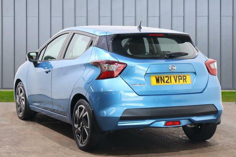 Nissan Micra 1.0 Ig-t Acenta Xtron Euro 6 Ss Blue #4