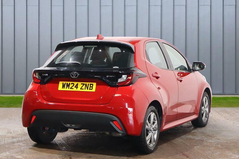 Toyota Yaris 1.5 Vvt-h Icon E-cvt Euro 6 Ss Red #5