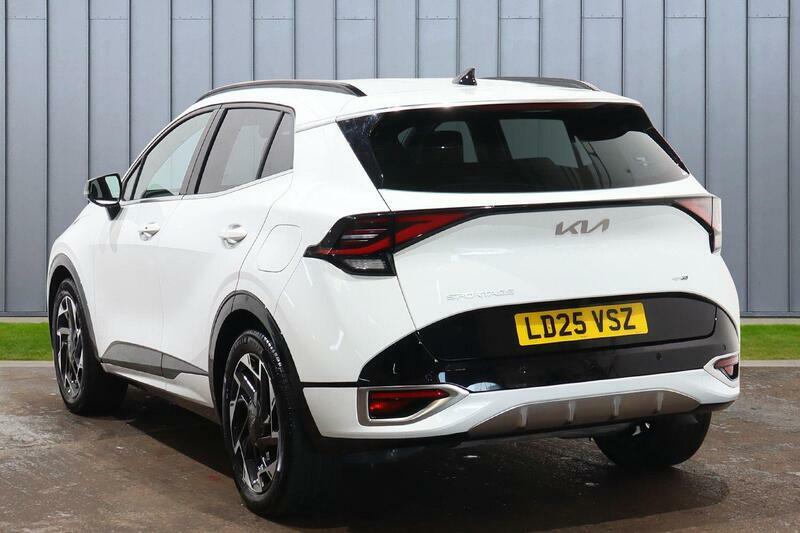 Kia Sportage 1.6 T-gdi Mhev Gt-line Dct Euro 6 Ss White #5