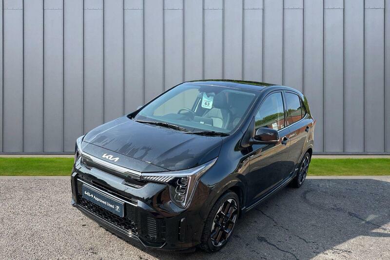 Kia Picanto 1.0 Gt-line Amt Euro 6 Ss Black #4