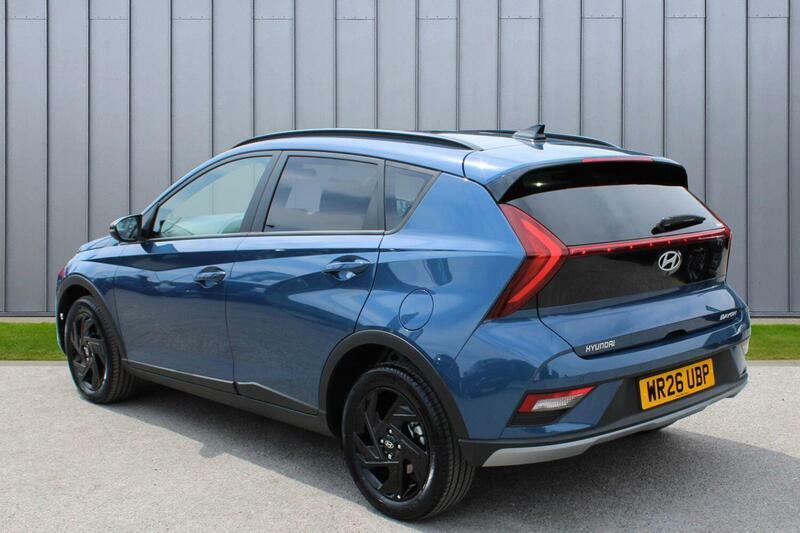 Hyundai Bayon 1.0 T-gdi Black Line Dct Euro 6 Ss Blue #5