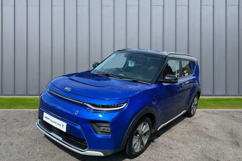 Kia Soul 64Kwh First Edition Blue #6
