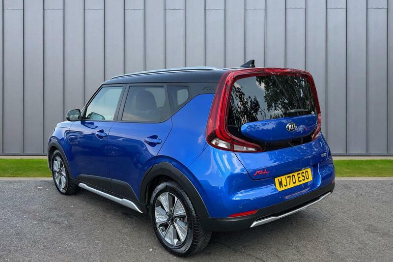 Kia Soul 64Kwh First Edition Blue #3
