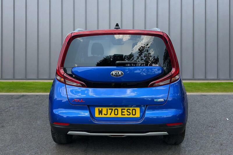 Kia Soul 64Kwh First Edition Blue #6