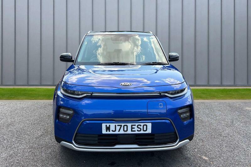 Kia Soul 64Kwh First Edition Blue #4