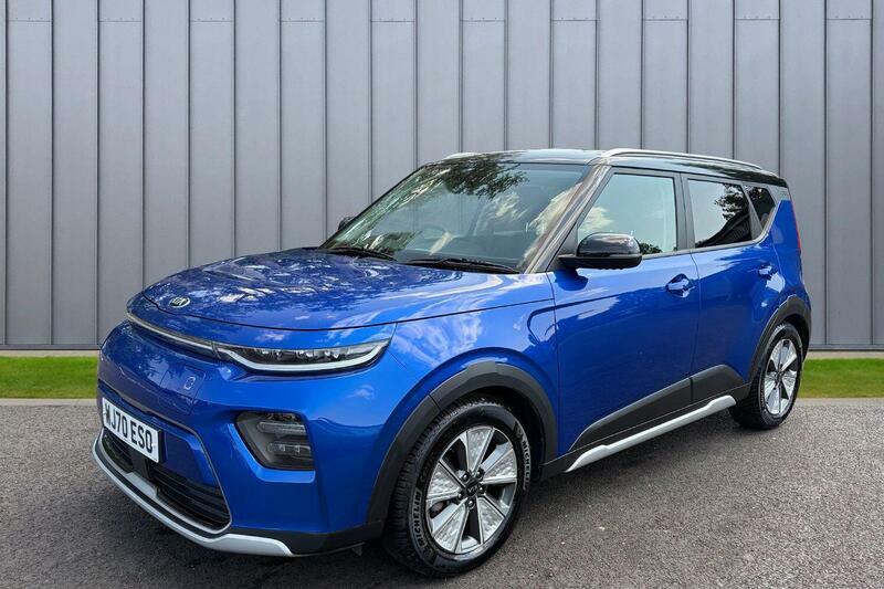 Kia Soul 64Kwh First Edition Blue #5