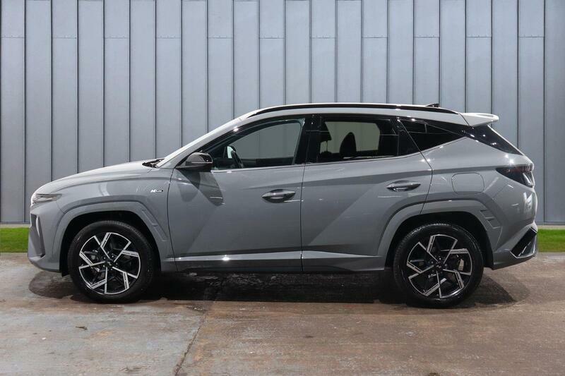 Hyundai Tucson 1.6 T-gdi N Line Euro 6 Ss Grey #4