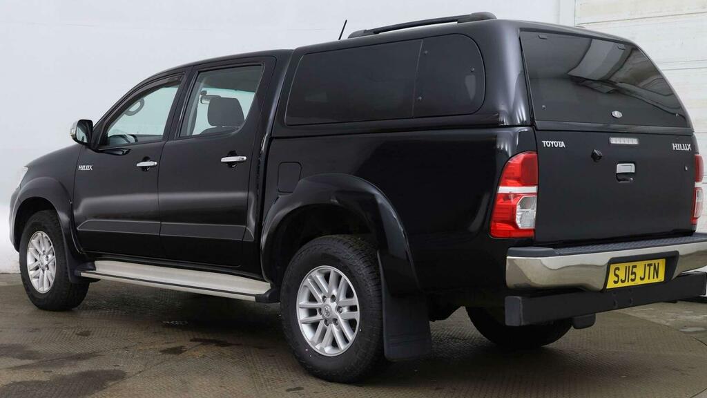 Toyota HILUX 2.5 D-4d Icon Pickup Double Cab Black #4