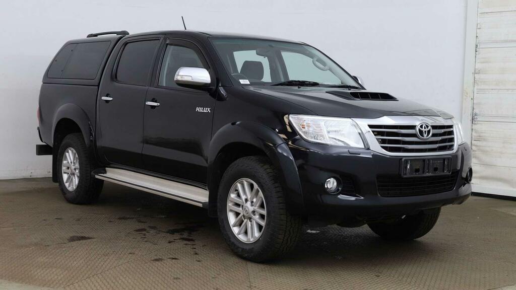 Toyota HILUX 2.5 D-4d Icon Pickup Double Cab Black #2