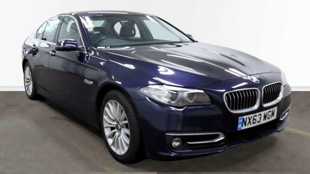 BMW 5 Series Luxury Blue