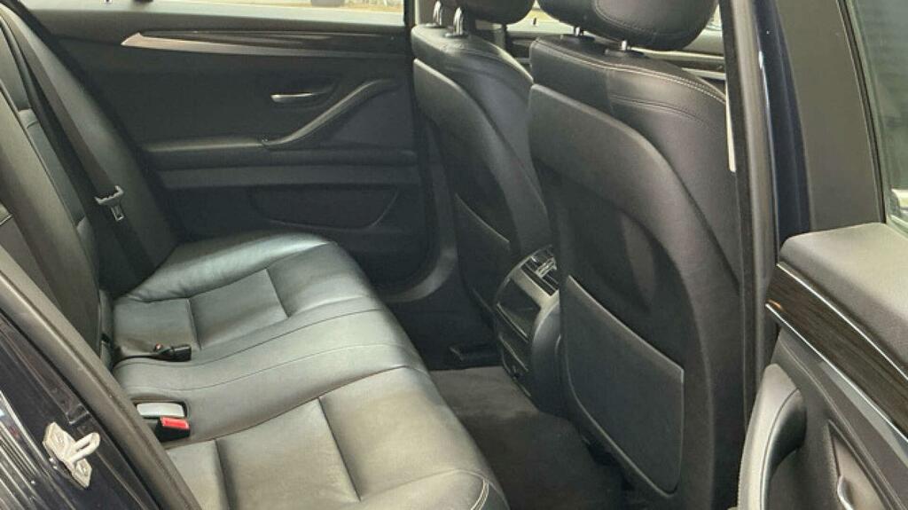 BMW 5 Series Luxury Blue #6