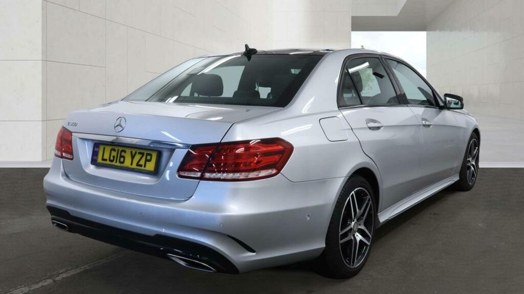 Mercedes-Benz E Class 3.0 E350 V6 Bluetec Amg Night Edition Premium Plu Silver #3