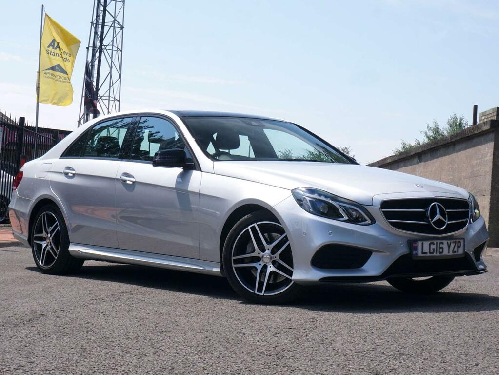 Mercedes-Benz E Class 3.0 E350 V6 Bluetec Amg Night Edition Premium Plu Silver #3