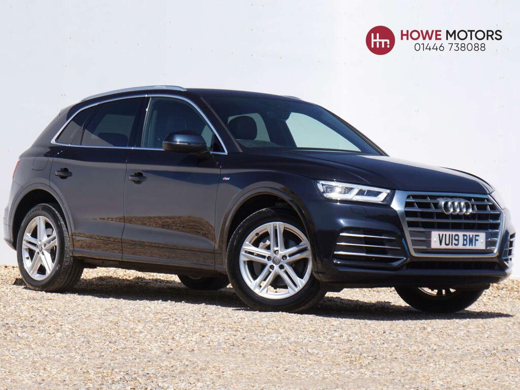Audi Q5 2.0 Tdi 40 S Line S Tronic Quattro Euro 6 Ss VU19BWF Blue