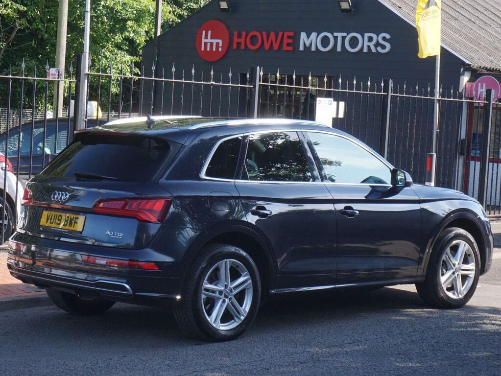 Audi Q5 2.0 Tdi 40 S Line S Tronic Quattro Euro 6 Ss VU19BWF Blue #2
