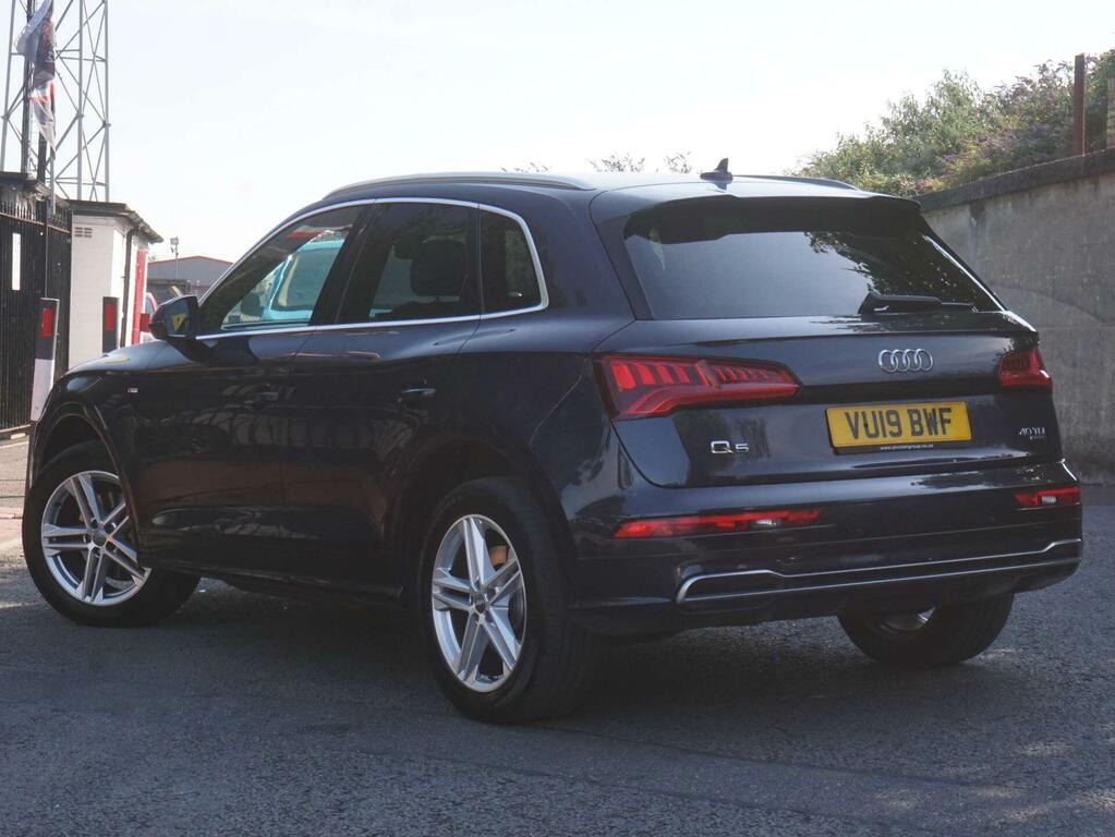 Audi Q5 2.0 Tdi 40 S Line S Tronic Quattro Euro 6 Ss VU19BWF Blue #4
