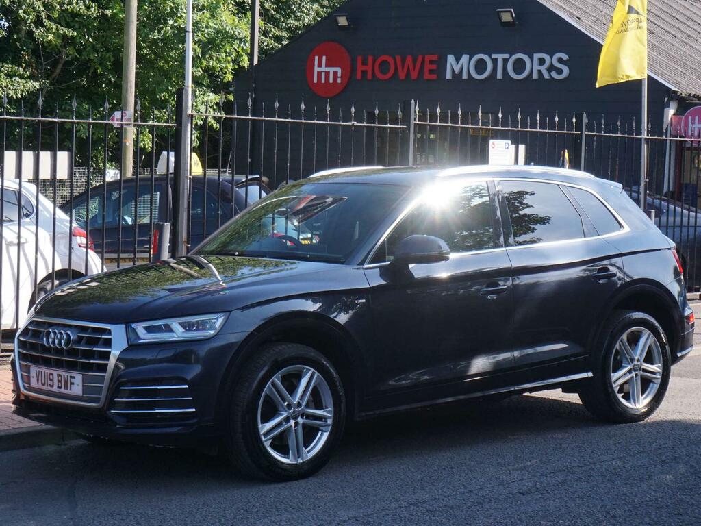 Audi Q5 2.0 Tdi 40 S Line S Tronic Quattro Euro 6 Ss VU19BWF Blue