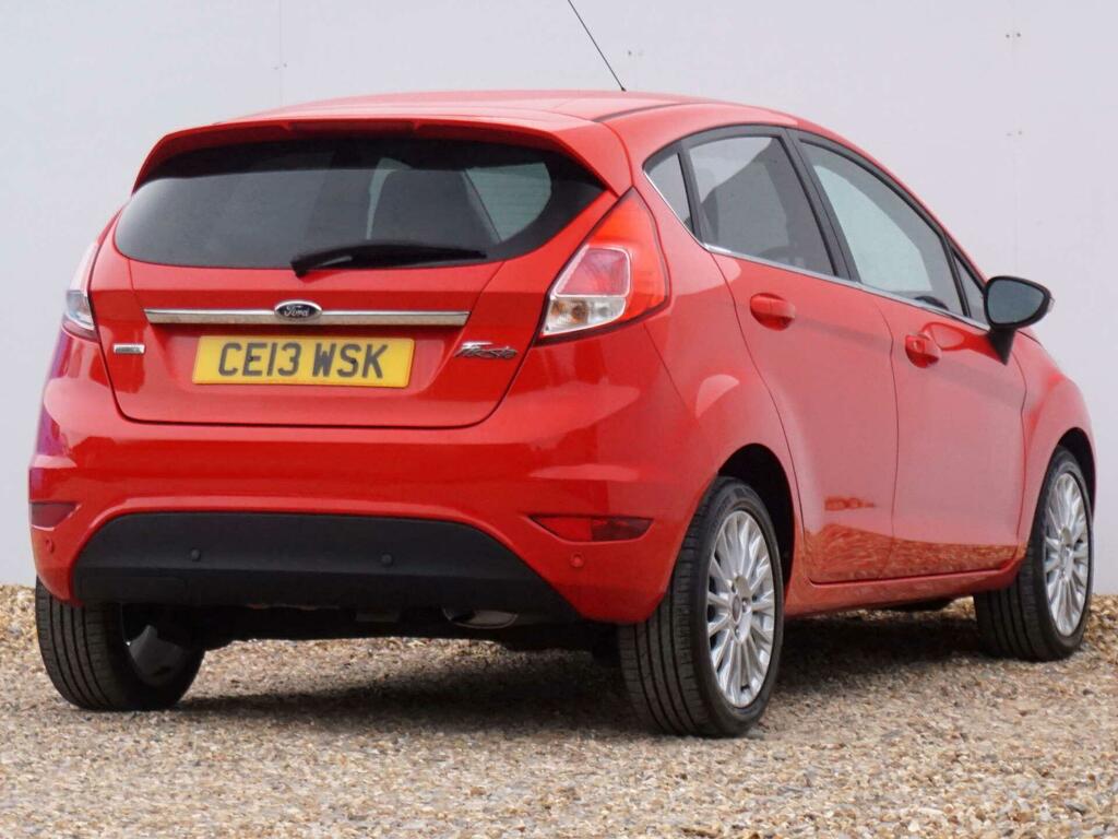 Ford Fiesta 1.5 Tdci Titanium Euro 5 Red #6