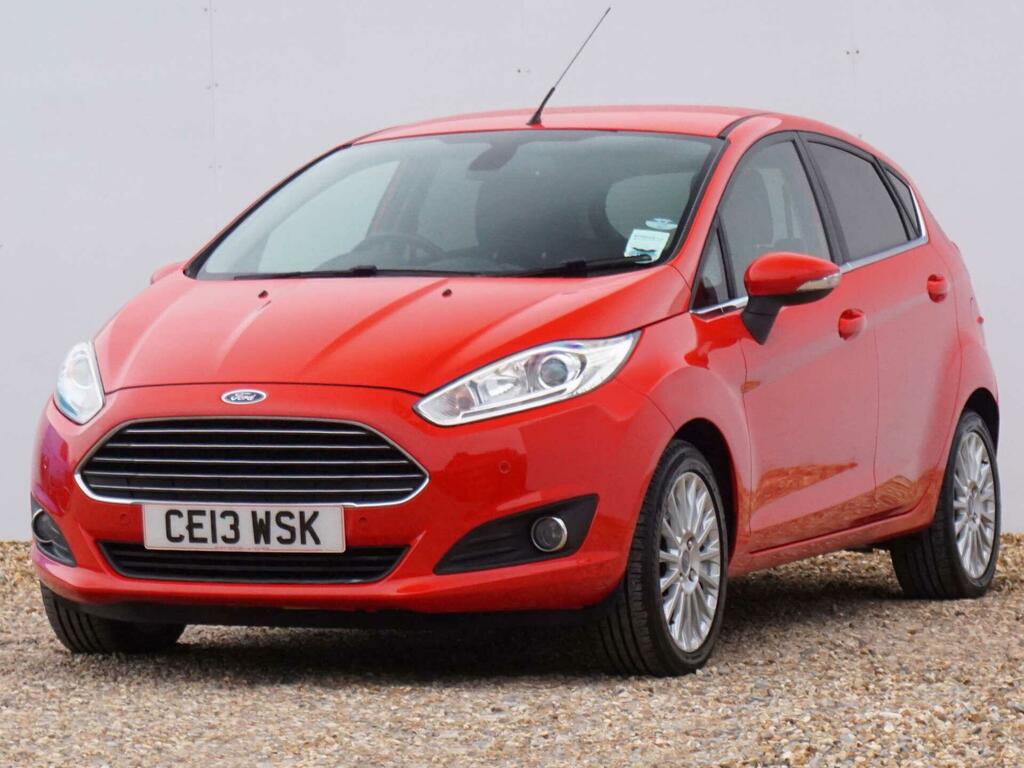 Ford Fiesta 1.5 Tdci Titanium Euro 5 Red #5